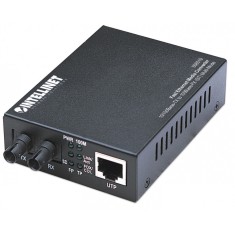 Intellinet 506519 convertoare media pentru rețea 100 Mbit/s 1310 nm Multimodală Negru