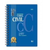 Codul civil. Editie spiralata, tiparita pe hartie alba (ianuarie 2025) - Dan Lupascu