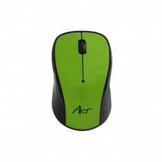 Mouse Optic Wireless Verde – Conexiune Fără Fir și Precizie de 800 DPI