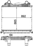 MAHLE CI 123 000P Intercooler, compresor
