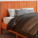 VidaXL Tăblie de pat, maro ceruit, 150 cm, lemn masiv de pin