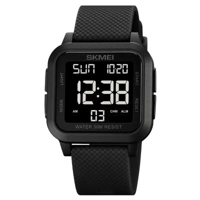 Skmei Ceas sport casual digital barbatesc Led negru foto