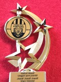 Trofeu Fotbal FC Fortuna Campina (2014-2015), 18cm - Suvenir Fotbal Campina