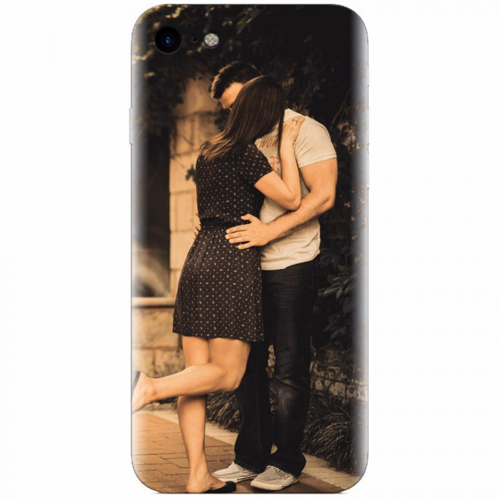 Husa silicon pentru Apple Iphone 7, Couple Kiss