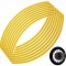 Set 16 ornamente Reflectorizante pentru jante auto, moto, culoare Galben