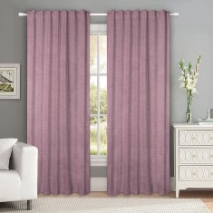 Draperie tip tesatura in cu rejansa transparenta cu ate pentru galerie, Madison, 150x220 cm, densitate 700 g/ml, Taras, 1 buc