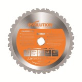 Cumpara ieftin Disc pentru fierastrau circular, taiere multifunctionala Evolution RAGEBLADE185MULTI-9883, O185 x 20 mm, 20 dinti