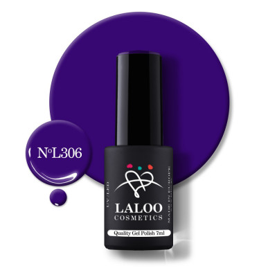 306 Violet Indigo | Laloo gel polish 7ml foto