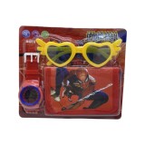 Ceas electronic cu portofel si ochelari - Spiderman