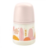 Biberon tetina fiziologica SX Pro Dreams, debit lent, roz, 150ml, Suavinex