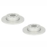 Set discuri frana spate Audi A3 (8P), 2003-2012, Seat Altea 2004-2015; Toledo 5P, Skoda Octavia 1Z 2004-2013; Superb 3T, 2008-2015; Yeti, VW Caddy 2K