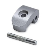 Cuie de &icirc;nchidere &icirc;ntărită cu pin 5 mm Xiaomi M365 / Essential / 1S / Pro/2, silver | Motorevolution