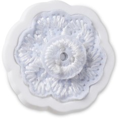 Jibbitz Crocs Elegant White Floral 4 foto