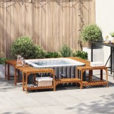 vidaXL &Icirc;mprejmuire pentru Cadă cu Hidromasaj Maro 230 x 230 cm