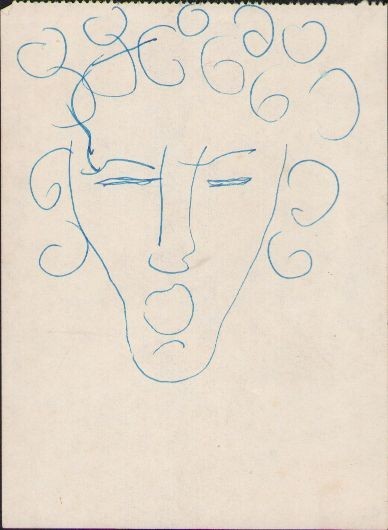 A1630 Schiță de Dimitrie &bdquo;Puiu&rdquo; Eitel, nesemnată