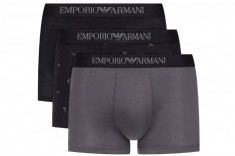 Boxerii Armani Emporio 3 Pack Underwear 111625-9A722-70020 negru foto