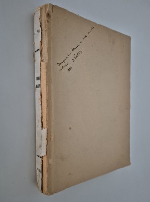 Carte cu autograf I Peltz Israel insangerat 1946 foto