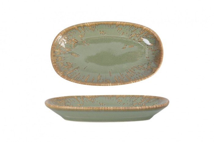 Bonna Placa de service - Sage Snell - Por&Aring;&pound;elan - 19x11 cm - set de 2