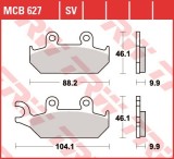 Set placute frana fata TRW MCB627SV - Yamaha XT 600 EH (90-03) - XT 600 EN (90-95) XT 600 KH (91-95) - XT 660 Tenere (91-98)