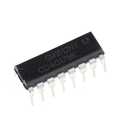 Circuit integrat CD4017BE foto