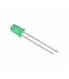 Dioda LED 5mm verde 2.5VDC, Oem
