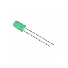 Dioda LED 5mm verde 2.5VDC