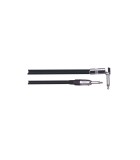 Cablu chitara Jack 6.35 mm tata la Jack 6.35 mm 90 grade tata 3m ibiza