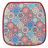 Perna Scaun Multicolor 39x39cm, Model Tiles, Spuma, Poliester, Fixare Sireturi