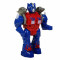 Robot de jucarie pentru copii Pufo, cu sunete si lumini, albastru, 25 cm