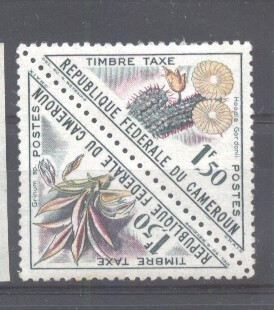 Cameroon 1963 Plants, MNH AE.174 foto