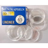 CAPSULE LINDNER 10 BUC / CUTIE. INTERIOR 45 MM