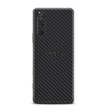 Cumpara ieftin Set Folii Skin Acoperire 360 Compatibile cu Sony Xperia 5 - ApcGsm Wraps Carbon Black, Negru, Oem