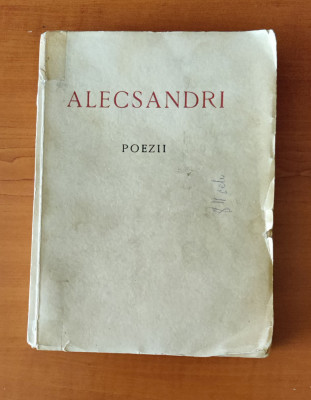 Vasile Alecsandri - Poezii (Ediție &amp;icirc;ngrijită N.I. Herescu - ilustrată de Demian) foto