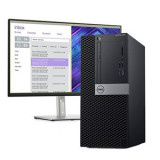 Cumpara ieftin Pachet Office Dell Tower XE3 Intel i7-8700 4.6GHZ, 16GB DDR4, 512GB SSD si Monitor Dell SE2722H 27-inch - Totul NOU