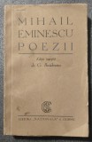 M. Eminescu - Poezii, Ed. Ibrăileanu, Ed. Națională S. Ciornei, București. Carte veche