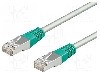 Cablu patch cord, Cat 6, lungime 3m, S/FTP, Goobay - 68461 foto