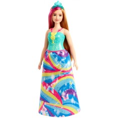 BARBIE PAPUSA PRINTESA DREAMTOPIA CU CORONITA ALBASTRA