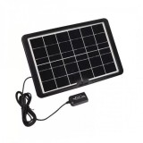 Panou Solar Portabil CCLAMP CL-680 8W, Incarcare Rapida Telefon, USB, Protectie IP65, Ideal Camping, Drumetii