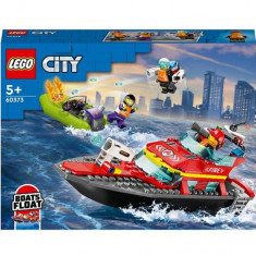LEGO® City Barca de salvare a pompierilor 60373
