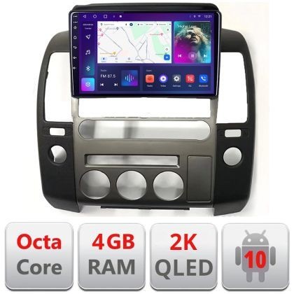 Navigatie dedicata Edonav Nissan Patfinder Navara Android ecran Qled 2K Octa core 4+32 KIT-nav-oem+EDT-E409-2K CarStore Technology