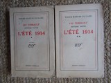 LES THIBAULT - SEPTIEME PARTIE - L &#039;ETE 1914 par ROGER MARTIN DU GARD 2 VOLUME