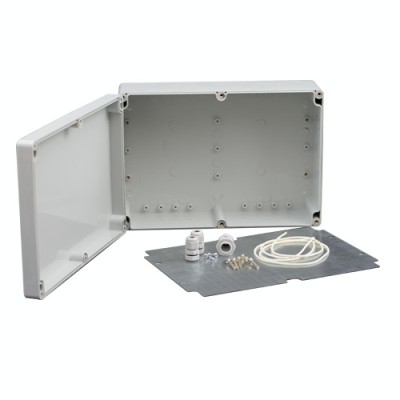 Doza exterior cu contraplaca metalica pentru montaj echipamente SafetyGuard Surveillance foto