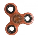 Finger Fidget Spinner Portocaliu, Glow in the dark