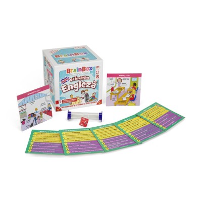 Joc educativ BrainBox &amp;ndash; Sa invatam engleza, Asmodee &amp;ndash; BLACKFIRE foto