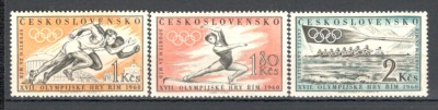 Cehoslovacia.1960 Olimpiada de vara ROMA XC.298 foto