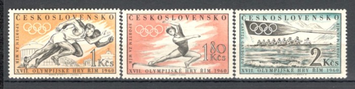 Cehoslovacia.1960 Olimpiada de vara ROMA XC.298