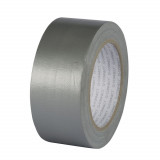 Banda Adeziva pentru Izolatii, 48mm x 25m, Culoare Gri - Banda Izolatoare pentru Fixare si Etansare, Benzi Adezive Izolatoare, Banda Duct Tape pentru, Q-Connect