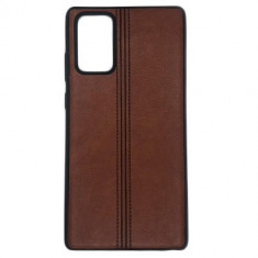 Husa telefon Silicon Samsung Galaxy Note 20 Ultra zn985 Brown Leather
