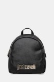 Just Cavalli rucsac culoarea negru, mic, cu imprimeu, 79RA4BBD ZS766