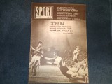 REVISTA SPORT NR 12 1972 ROMANIA ITALIA DOBRIN
